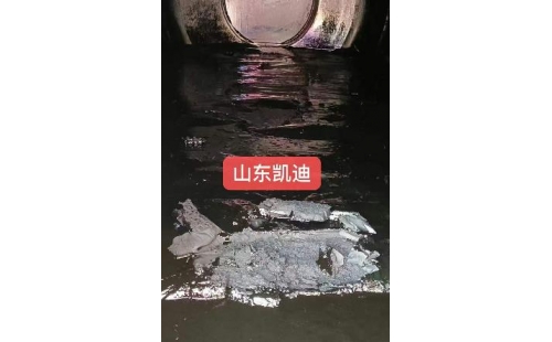 2023年10月17日山东菏泽150吨导热油锅炉系统在线清洗过滤净化工程