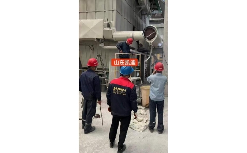 2023年11月18日福建龙岩40吨导热油锅炉系统整体清洗结束